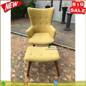 kursi sofa santai malas Sofa Wings Chair Kursi sofa Malas - Gambar 5