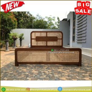 Tempat Tidur Jati 160x200 Dipan Jati Minimalis DIvan Ranjang Jati - Gambar 2