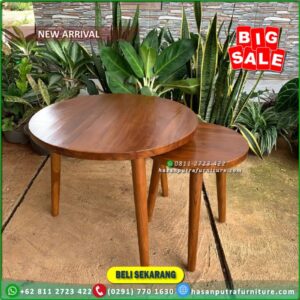 Meja Tamu Jati Minimalis Meja Coffea Table Jati - Gambar 5