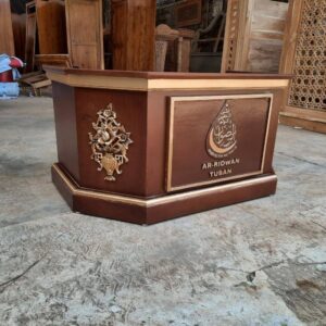 Meja majlis kayu jati meja ngaji Furniture Jepara - Gambar 2