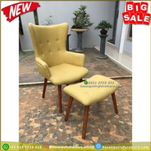 kursi sofa santai malas Sofa Wings Chair Kursi sofa Malas - Gambar 2