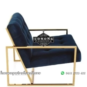 kursi tamu stainless gold glosy 1 set ( pesanan pribadi ) Indonesia Furniture