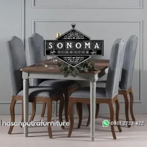 meja makan jati sacandi ( kursi makan, kursi teras, sofa tamu, nakas) Indonesia Furniture