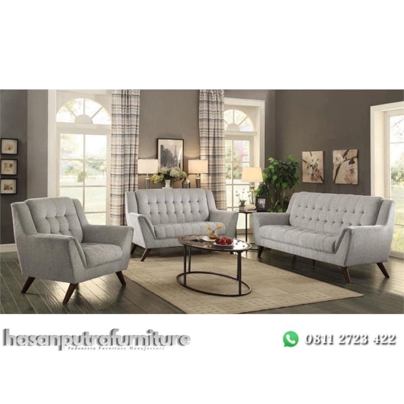 1 Set Kursi Tamu Sofa Bandung Hasan Putra Furniture Jepara - Indonesia Furniture 2 1 Set Kursi Tamu Sofa Bandung Hasan Putra Furniture Jepara - Indonesia Furniture - Gambar 2