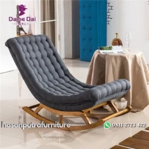 Kursi goyang sofa males kursi goyang kayu jati Indonesia Furniture