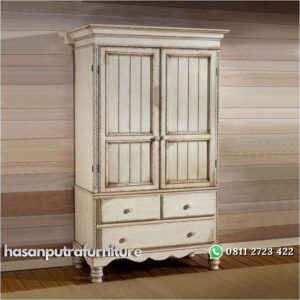 Lemari Pakaian Minimalis Klasik Hasan Putra Furniture Jepara - Indonesia Furniture