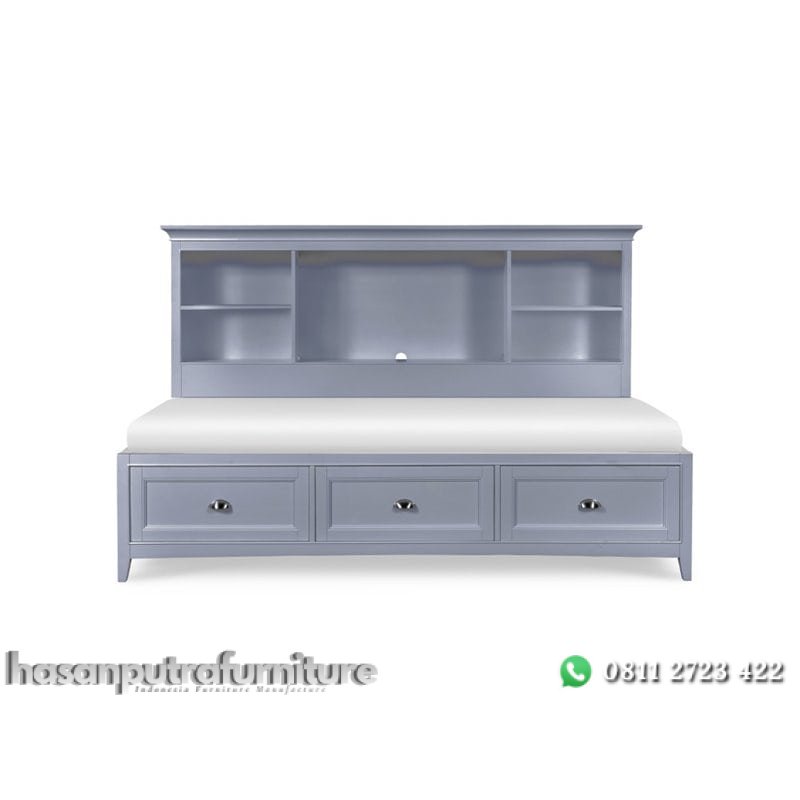 Daybed Minimalis Cat Duco Blue Hasan Putra Furniture Jepara - Indonesia Furniture 2 Daybed Minimalis Cat Duco Blue Hasan Putra Furniture Jepara - Indonesia Furniture - Gambar 2