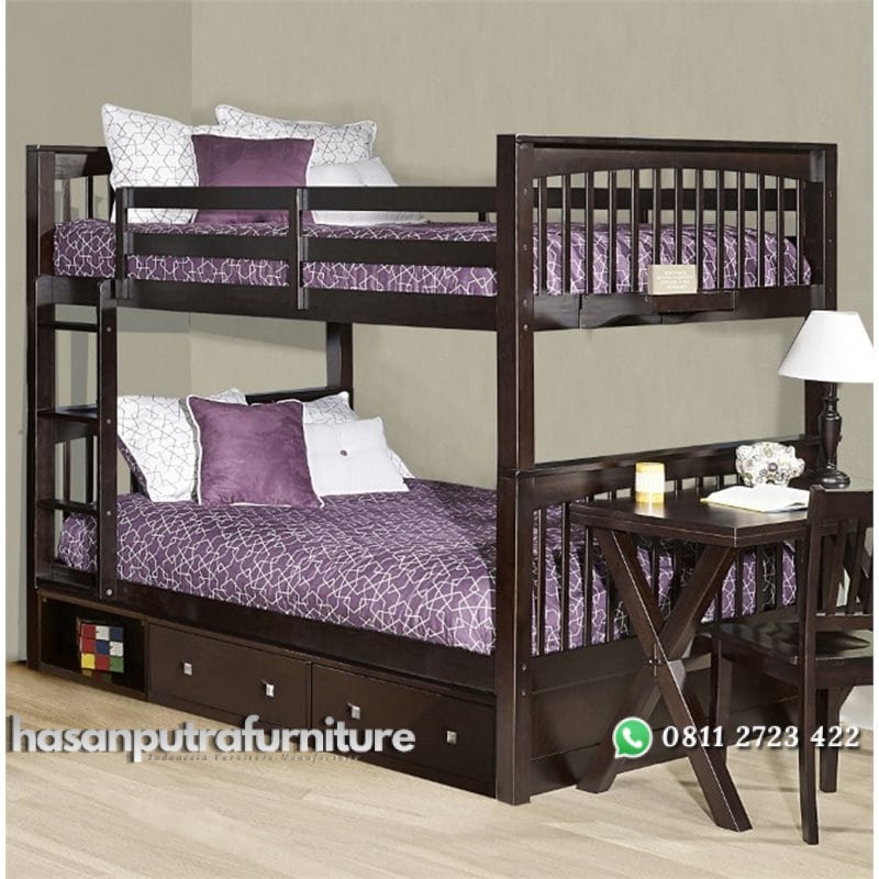 Ranjang Susun Kayu Jati Nutsu Hasan Putra Furniture Jepara - Indonesia Furniture 2 Ranjang Susun Kayu Jati Nutsu Hasan Putra Furniture Jepara - Indonesia Furniture - Gambar 2