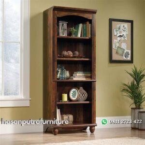 Carito Rak Buku Kayu Jati Jepara Hasan Putra Furniture Jepara - Indonesia Furniture