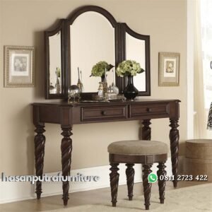 Meja Rias Kupu Kapu Minimalis Hasan Putra Furniture Jepara - Indonesia Furniture