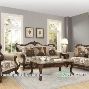 sofa tamu jati classic ( kursi makan, kursi teras, kursi bar, nakas) Indonesia Furniture