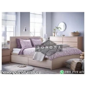 dipan tembat tidur jati minimalis ( nakas duco, lemari jati, buffet) Indonesia Furniture