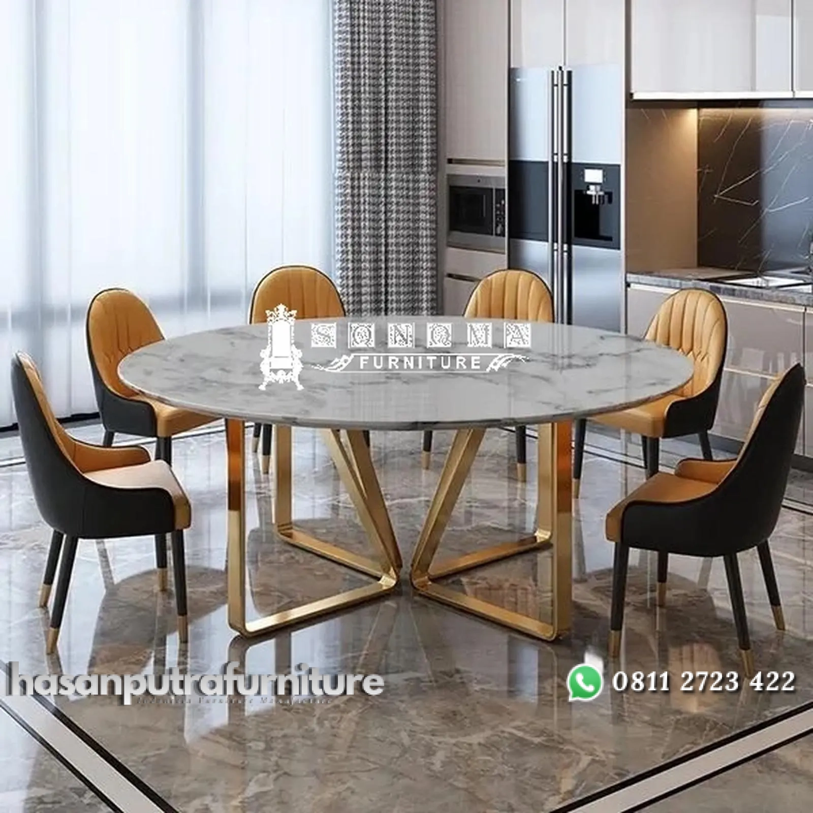 meja makan marmer stainles gold ( kursi tamu, sofa tamu, lemari) Indonesia Furniture 1 meja makan marmer stainles gold ( kursi tamu, sofa tamu, lemari) Indonesia Furniture