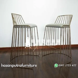 kursi bar stainless gold premium ( kursi kitchen, kursi tamu ) Indonesia Furniture