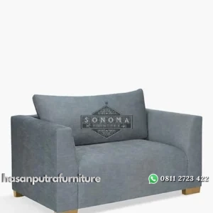 kursi sofa single kotak + puff( kursi minimalis, sofa tamu) Indonesia Furniture