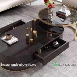 coffee table stainless double new model ( pesanan pribadi ) Indonesia Furniture