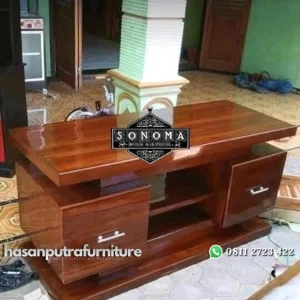 lemari TV jati minimalis (kursi jati, meja makan, dipan jati, sofa) Indonesia Furniture
