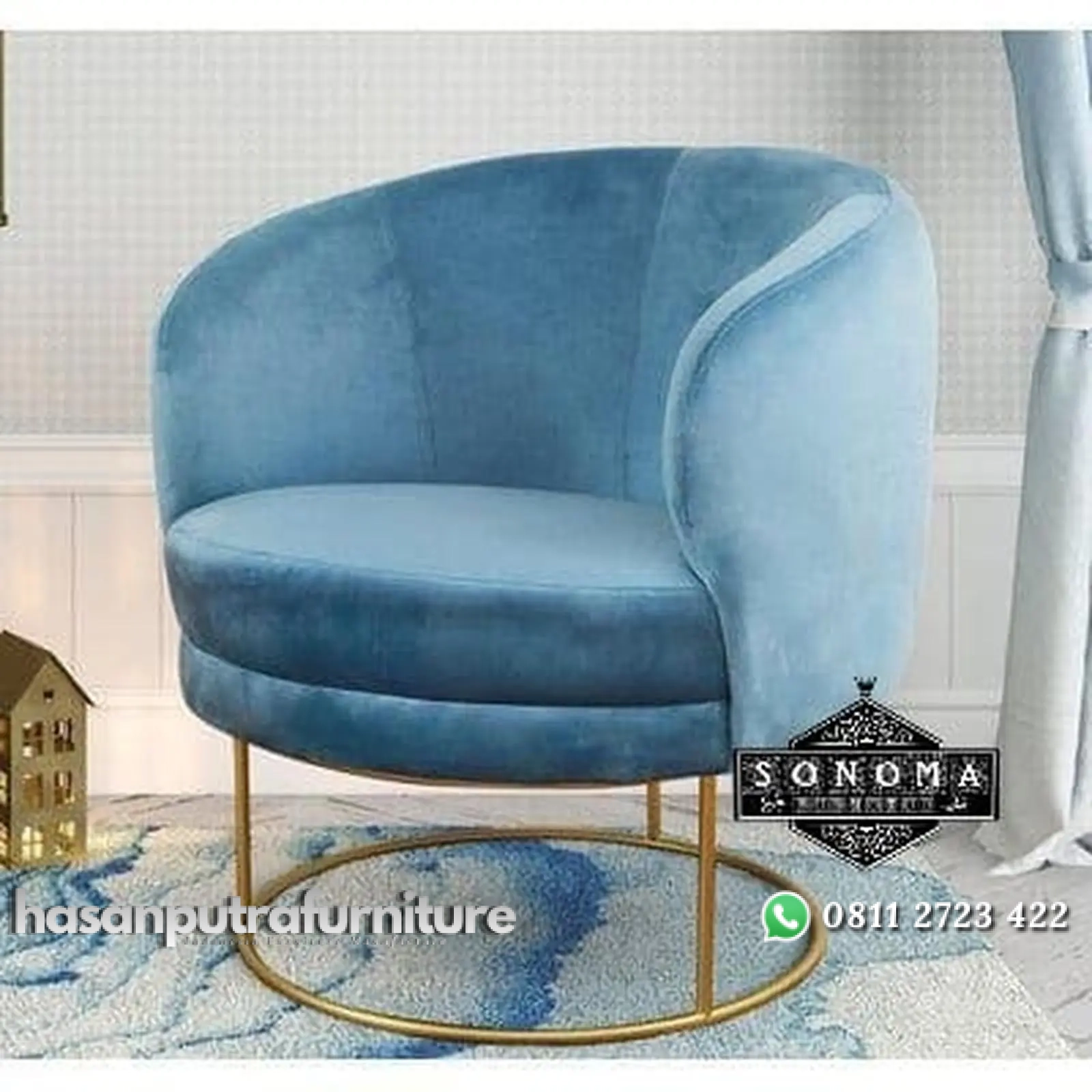 sofa single stainless gold glosy ( sofa tamu, kursi stainless, nakas) Indonesia Furniture 1 sofa single stainless gold glosy ( sofa tamu, kursi stainless, nakas) Indonesia Furniture