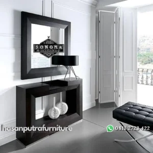 meja konsol jati minimalis + cermin ( meja jati, meja ukir, dipan) Indonesia Furniture