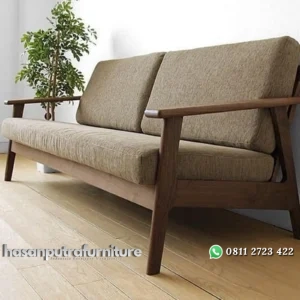 Kursi sofa santai kayu jati dudukan busa tebal kursi sofa tamu Indonesia Furniture