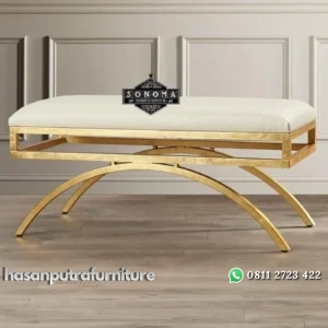 sofa stool stanles gold lengkung ( stool shabby, meja makan, nakas) Indonesia Furniture