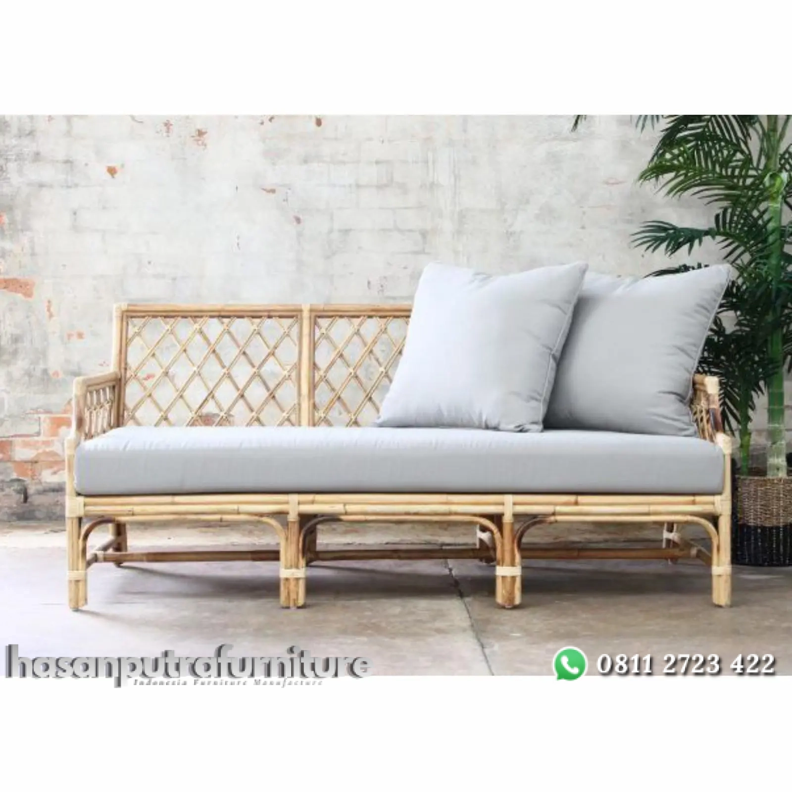Bangku rotan alami dudukan busa kursi rotan terbaru Indonesia Furniture 1 Bangku rotan alami dudukan busa kursi rotan terbaru Indonesia Furniture