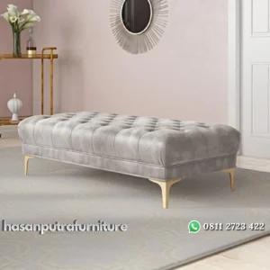 Sofa bench terbaru kayu jati finishing blecing Indonesia Furniture