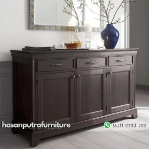 Bufet pajangan terbaru bufet minimalis kayu jati meja tv Indonesia Furniture