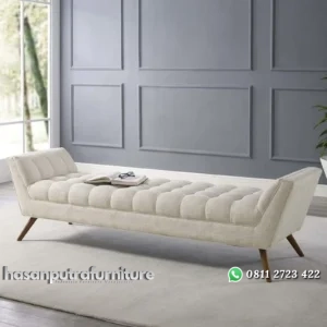 Sofa bench terbaru kayu jati bangku santai dudukan busa Indonesia Furniture