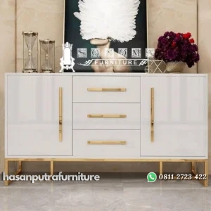 gredenza modern model stainless gold ( buffet TV, lemari, meja makan ) Indonesia Furniture
