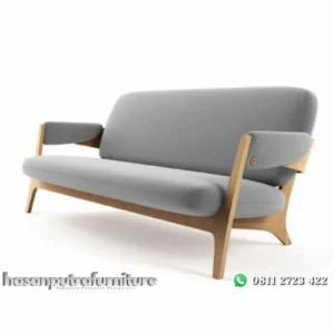 Bangku santai terbaru sofa unik kayu jati Indonesia Furniture