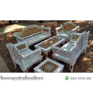 Kursi tamu madura finishing duco kursi tamu murah ukir jepara Indonesia Furniture