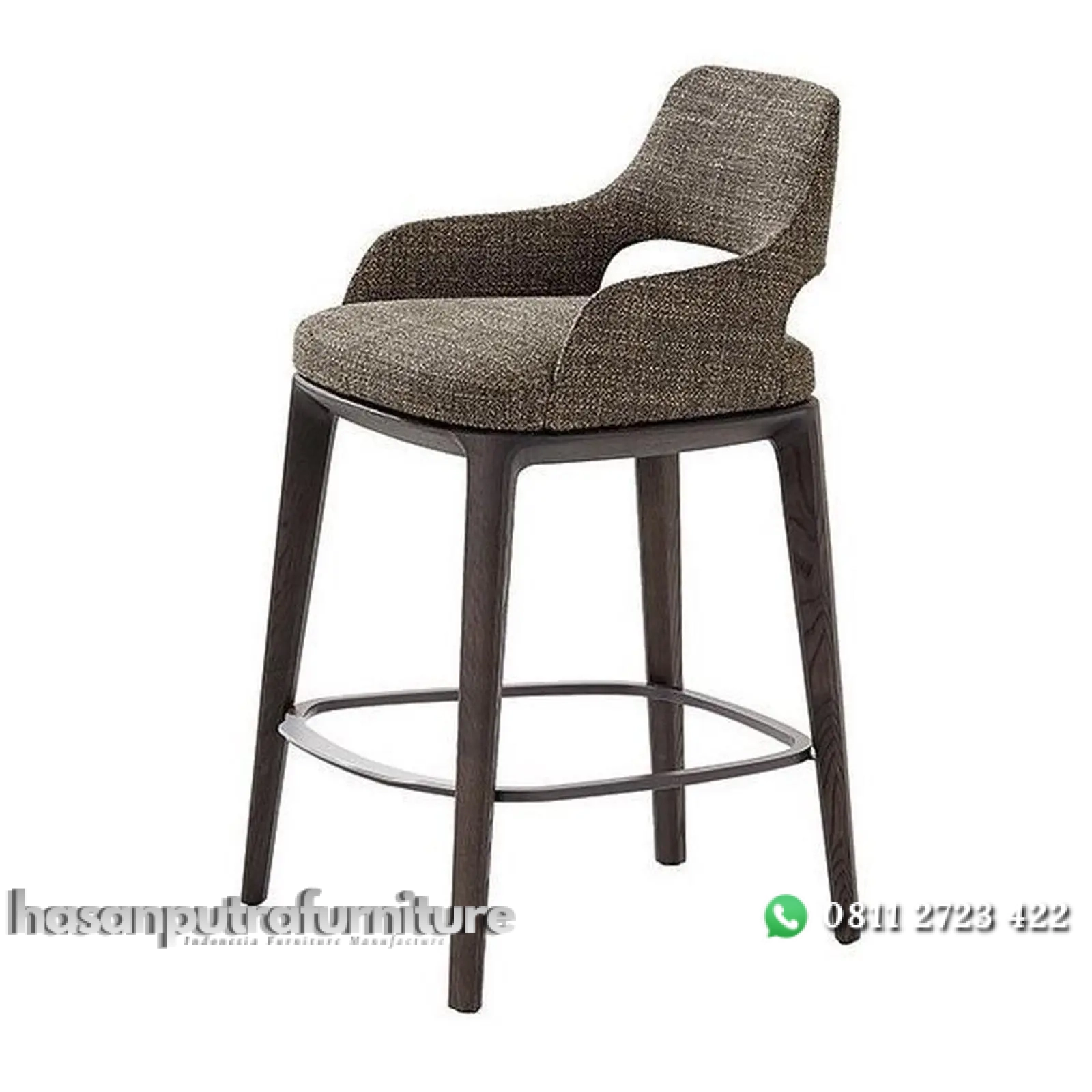 Kursi bar kayu jati custom pijakan besi kursi bar terbaru Indonesia Furniture 1 Kursi bar kayu jati custom pijakan besi kursi bar terbaru Indonesia Furniture
