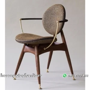Kursi dokter modern kayu jati kursi cafe kekinian Indonesia Furniture
