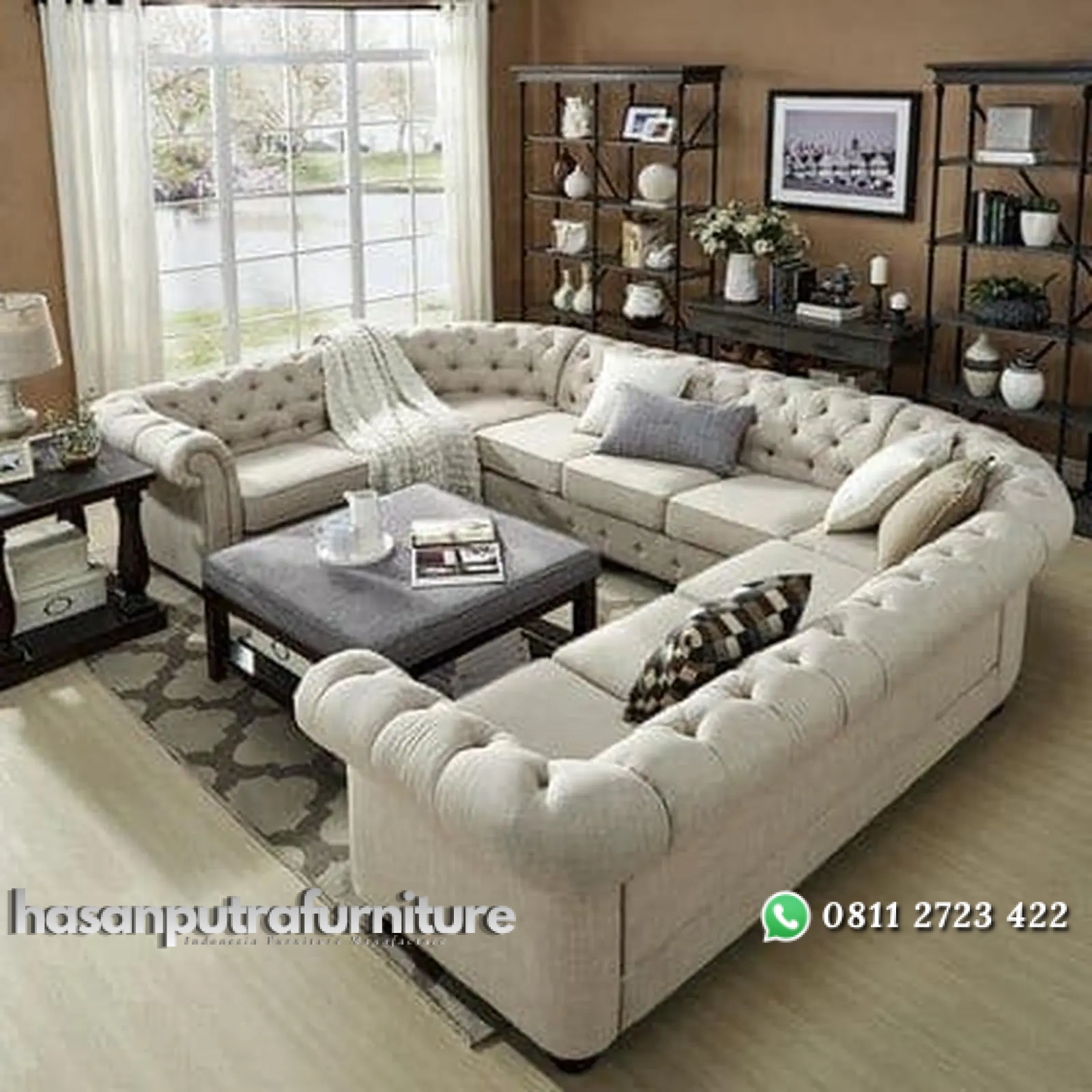 Sofa cester terbaru kursi sofa tamu mewah Indonesia Furniture 1 Sofa cester terbaru kursi sofa tamu mewah Indonesia Furniture