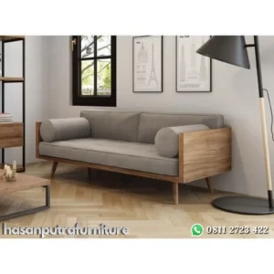 Bangku kayu jati tebal sofa terbaru mewah Indonesia Furniture