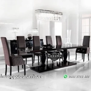 meja makan luxuri mewah 6 k ( kursi makan, kursi jati meja ukir) Indonesia Furniture