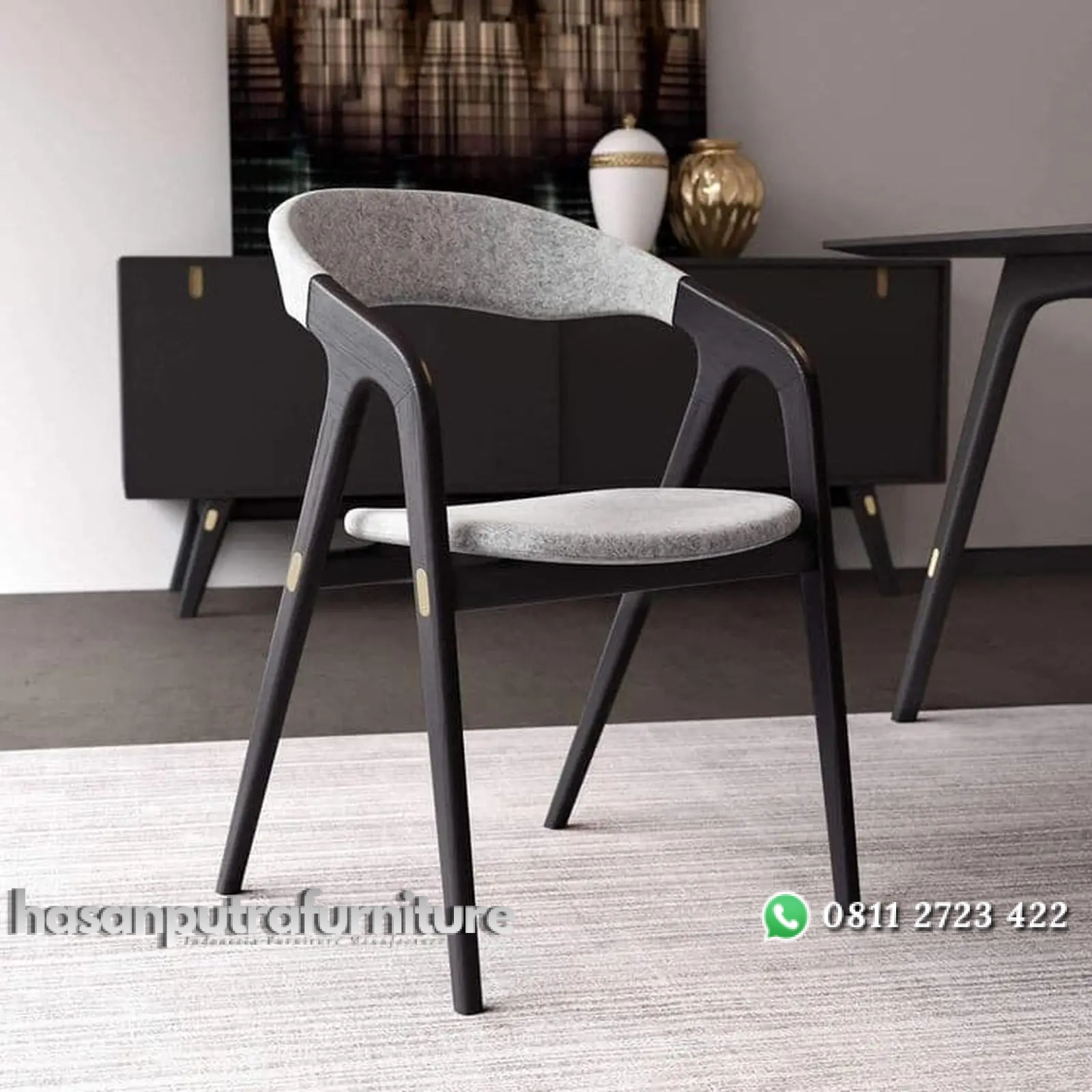 Kursi cafe lengan lengkung kayu jati kursi cafe modern Indonesia Furniture 1 Kursi cafe lengan lengkung kayu jati kursi cafe modern Indonesia Furniture