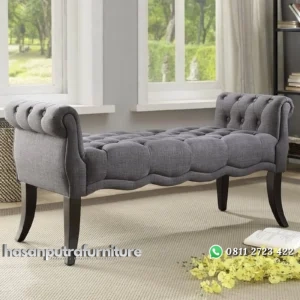 Bangku santai model klasik dudukan busa terbaik Indonesia Furniture
