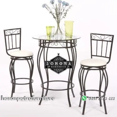 meja kopi besi liux belanda ( kursi teras, kursi besi, kursi stainles) Indonesia Furniture 2 meja kopi besi liux belanda ( kursi teras, kursi besi, kursi stainles) Indonesia Furniture - Gambar 2