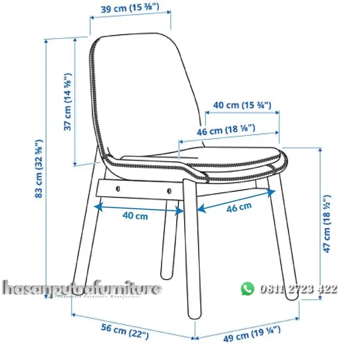 Kursi dokter modern kayu jati kursi cafe kekinian Indonesia Furniture 2 Kursi dokter modern kayu jati kursi cafe kekinian Indonesia Furniture - Gambar 2