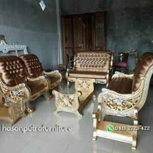 Kursi Sofa Bellagio kursi sofa tamu kayu jati Indonesia Furniture