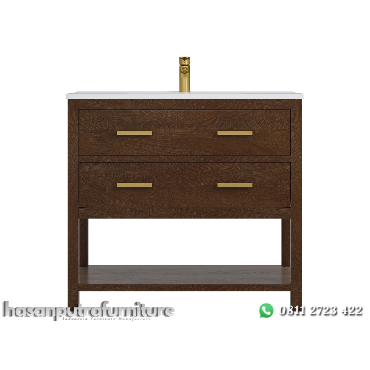 ALEXA Wastafel Kabinet Laci Kayu Jati Minimalis Modern Hasan Putra Furniture Jepara - Indonesia Furniture 3 ALEXA Wastafel Kabinet Laci Kayu Jati Minimalis Modern Hasan Putra Furniture Jepara - Indonesia Furniture - Gambar 3