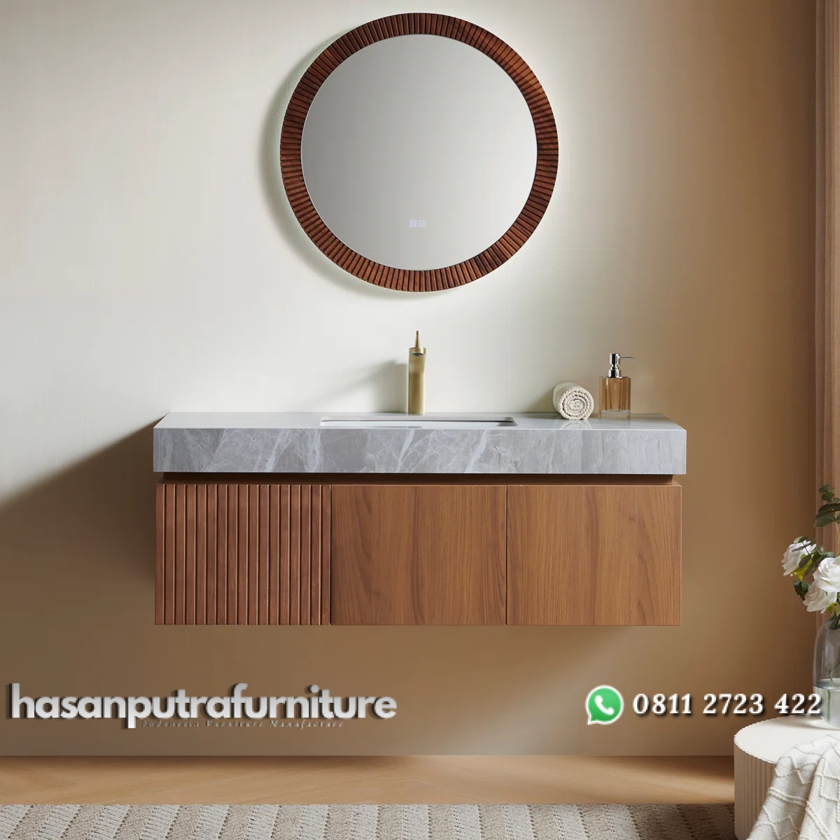 ATARO Wastafel Gantung Laci Minimalis Modern Kayu Jati Hasan Putra Furniture Jepara - Indonesia Furniture 1 ATARO Wastafel Gantung Laci Minimalis Modern Kayu Jati Hasan Putra Furniture Jepara - Indonesia Furniture