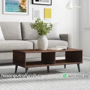 Abilene Meja Tamu Retro Minimalis Modern Terbaru Hasan Putra Furniture Jepara - Indonesia Furniture