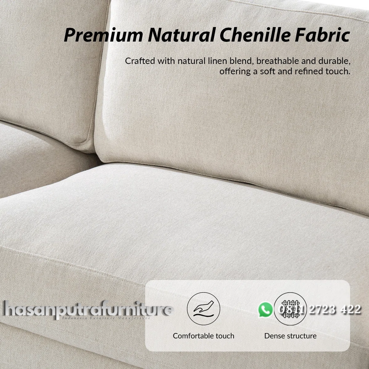 Adely Sofa Tamu Minimalis Modern 2 Seater Terbaru Hasan Putra Furniture Jepara - Indonesia Furniture 2 Adely Sofa Tamu Minimalis Modern 2 Seater Terbaru Hasan Putra Furniture Jepara - Indonesia Furniture - Gambar 2