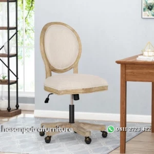 Allium Kursi Kerja Kantor Rustic Desain Klasik Vintage Hasan Putra Furniture Jepara - Indonesia Furniture