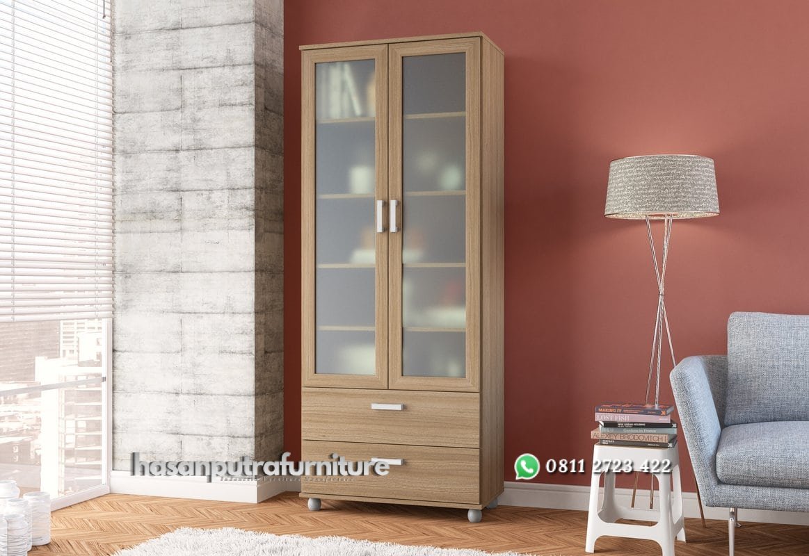 Almari Buku Jati Minimalis 2 Pintu Hasan Putra Furniture Jepara - Indonesia Furniture 2 Almari Buku Jati Minimalis 2 Pintu Hasan Putra Furniture Jepara - Indonesia Furniture - Gambar 2