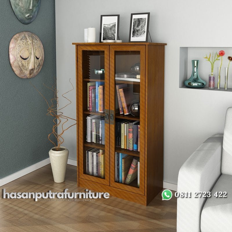 Almari Buku Jati Minimalis Hasan Putra Furniture Jepara - Indonesia Furniture 2 Almari Buku Jati Minimalis Hasan Putra Furniture Jepara - Indonesia Furniture - Gambar 2