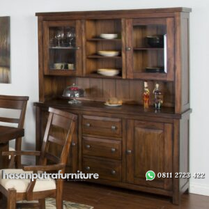 Almari Dapur Jati Jepara Minimalis Hasan Putra Furniture Jepara - Indonesia Furniture